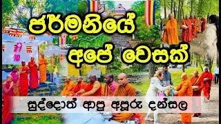 යුරෝපයේ පැරණිම විහාරයේ වෙසක් සමරපු හැටි | Vesak Celebrations At The Oldest Buddhist Temple In Europe