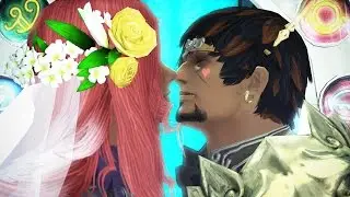 Final Fantasy XIV: A Realm Reborn - Edge Marbrand's and Ashelia Riot's Eternal Bonding Ceremony!