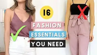 16 Closet Essentials EVERY Girl Should Own! **Ultimate Guide**