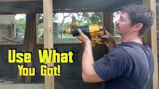 Budget Chicken Coop Build. Made from Recycled Materials