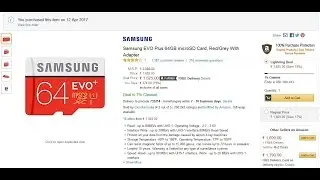 Grab the Lightening Deal on Amazon|Samsung 64gb  MicroSD Card Unboxing