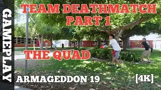 Gameplay - Team Deathmatch 1 at Armageddon 19 Nerf War [Quad Footage]