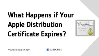 What Happens if Your Apple Distribution Certificate Expires? #apple #appledeveloper