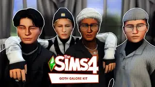 Let's Talk About The Sims 4 Goth Galore Kit