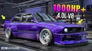 80s BMW with 1000HP… This Should Be Illegal in NFS Heat