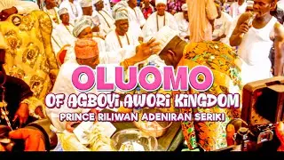 OFFICIAL INSTALLATION OF OLUOMO OF AGBOYI KINGDOM
