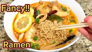 EP. 158 Tom Yum Ramen!! Delicious Creamy Tasty Soup Jazzed Up Your Ramen to the Next Level!!