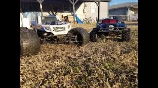 backyard fun with Losi 3xle and Dominus 10sc V2