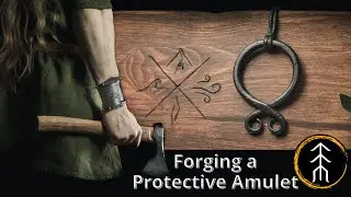 One way to forge a Troll Cross: See the art, beauty and Magic of Blacksmithing