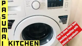 How to clean front load washing machine | Front load washer baking soda, vinegar