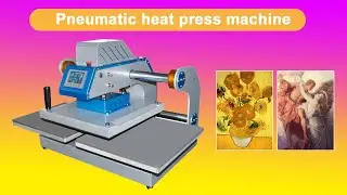 How to use Mecolour 9 in 1 Multifunctional Heat Press Machine?