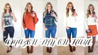 AMAZON TRY ON HAUL! 🎃🍂 Amazon Fall Fashion