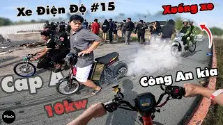 Xe Điện Độ thứ 15 - Cap A KHỦNG B&aacute;nh 10kw Hỗn Chiến Racing Boy Trường đua Đại Nam c&ugrave;ng Team HauLee