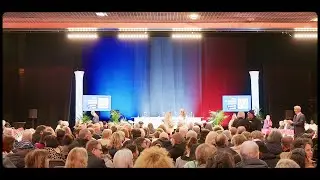 Visite de courtoisie de Val&eacute;rie P&eacute;cresse &agrave; Brigitte Marsigny