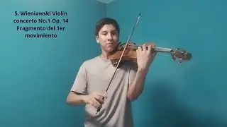 Audición OSIM 2025 Violín - Oliver Bazán García