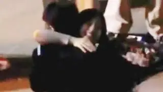 chen zheyuan and zhao lusi moment at lusi birthday party