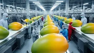 INSIDE a Dried Mango Factory &ndash; The Full Industrial Process Behind Global Mango Exports