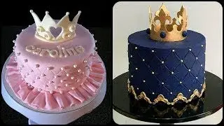 Top 10 Crown Cake for Girl Birthday || Crown Cake for Anniversary/Event