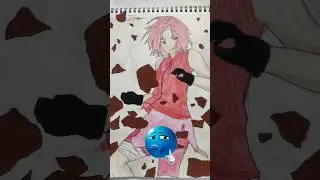 Sakura watercolor drawing $💥❤️Sakura watercolor drawing #sorts #sortsvidio #vairalvidio