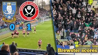 Brewster scores to win the Steel City Derby | Sheffield Wednesday vs Sheffield United | 16 March 25