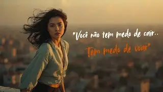 Você não tem medo de cair, tem medo de voar...