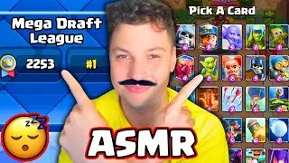 ASMR GAMING | Pushing To Top 1000 In Ranked MEGA DRAFT!!! Relaxing Whispering 💤💤💤