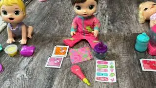All of my Baby Alive dolls!