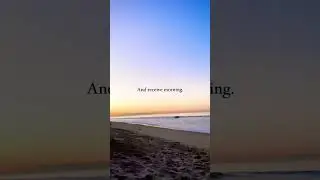Sunrise meditation as you wake up! #beach #meditation