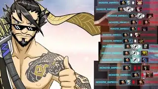 What 1000 Hours Of Hanzo Looks Like