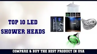 Top 10 LED Shower Heads to buy in USA 2021 | Price & Review