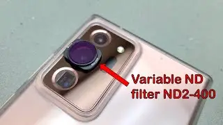 Note 20 Ultra | MotionCam App | DNG RAW video test | Hong Kong TST | Var. ND filter