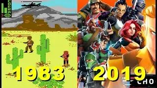 Evolution of G.I. Joe games (1983-2019)
