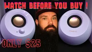 $25 SPEAKERS - Are they worth it ? (Creative Pebble 2.0 USB Speakers)