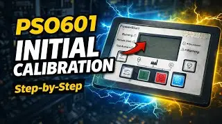 How to do initial calibration in pso601 cummins controller | calibration kaise karte hain pso601.