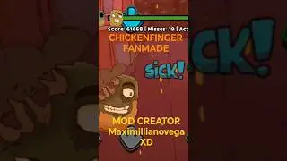 FNF CHICKENFINGER FANMADE / TWIDDLEFINGER MOD | Max Design Pro FNF Mod #Shorts #MaxDesignPro