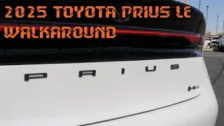 2025 Prius LE Walkaround