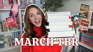 my highly anticipated March TBR ✨ new releases, 5 star predictions, and more!