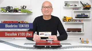 Bluebrixx Lokomotive V100 (8w) Nr.104189 - TOP!!!