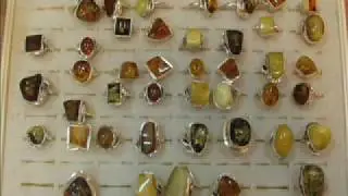 Natural Baltic Amber And Silver Jewelry - Silver And Amber Jewelry From Poland