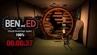 {Obsolete} Ben and Ed (Stupid Backstage Again) 100% Speedrun in 00:00:37