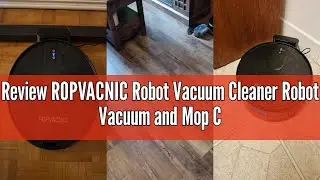 Review ROPVACNIC Robot Vacuum Cleaner Robot Vacuum and Mop Combo with 4000Pa Suction, Personalized C