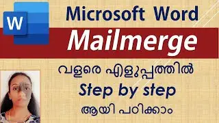 MS Word | How to create Mail Merge | Malayalam