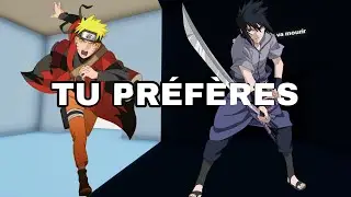 TU PREFERES SPECIAL NARUTO SUR FORTNITE (@Nonolitoto Scheu)
