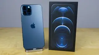 Unboxing iPhone 12 Pro Max Pacific Blue 512gb Unlocked