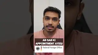 NEW German Appointment System 2025 #askabouteurope #pakistan #studentvisa #studyingermany
