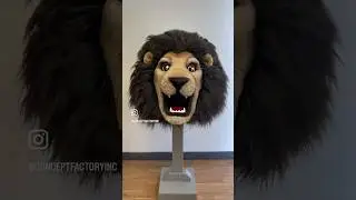 Making a lion mascot head #mascot #conceptfactoryinc