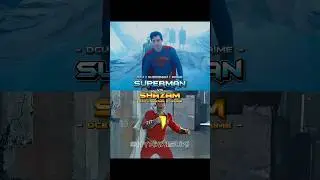 DCU Superman vs DCEU Shazam | #edit #vs #dc #movie #shorts #fyp #4k #fy #foryou