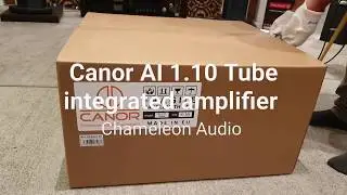 Canor Audio AI 1.10 Tube integrated amplifier unboxing