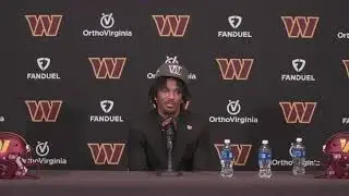 New Commanders QB Jayden Daniels' Introductory Press Conference