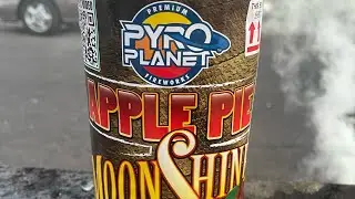 Pyro planet Apple pie moonshine firework demo 2023